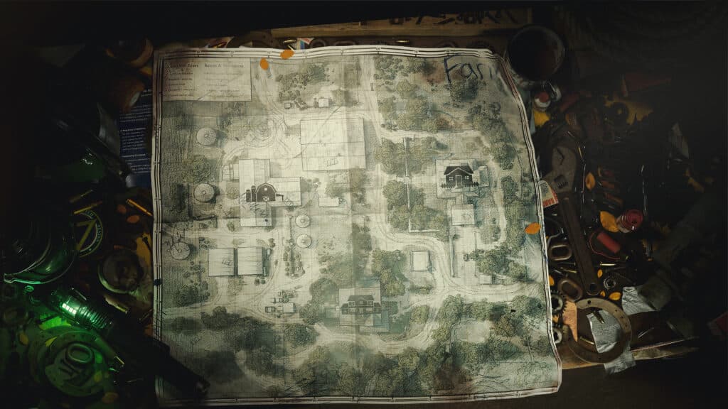 Official Night of the Living Dead Survival map image